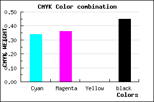 #5C598B color CMYK mixer