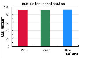 rgb background color #5C5B5D mixer