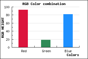 rgb background color #5D1252 mixer