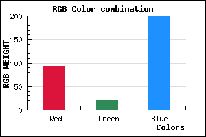 rgb background color #5D14C8 mixer