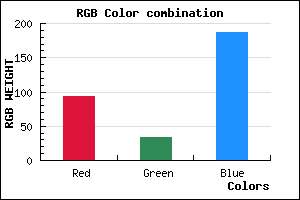 rgb background color #5D21BB mixer