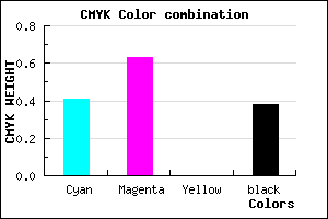 #5D3A9E color CMYK mixer