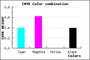 #5D3B9B color CMYK mixer