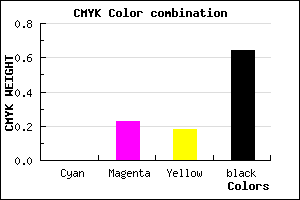 #5D484C color CMYK mixer