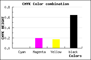 #5D4B4D color CMYK mixer