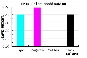 #5D4E9A color CMYK mixer