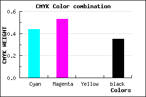 #5D4FA7 color CMYK mixer