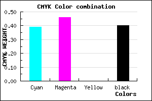 #5D5298 color CMYK mixer