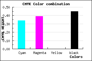 #5D568C color CMYK mixer