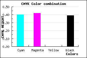 #5D5A9C color CMYK mixer