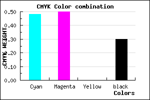 #5D5AB3 color CMYK mixer
