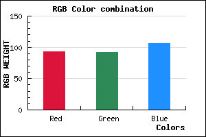 rgb background color #5D5C6A mixer