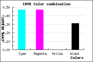#5D5DB1 color CMYK mixer
