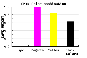 #5E0010 color CMYK mixer
