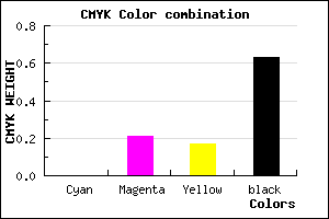 #5E4A4E color CMYK mixer