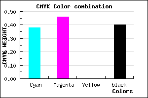 #5E5298 color CMYK mixer