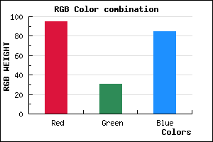 rgb background color #5F1F55 mixer