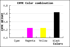#5F4848 color CMYK mixer