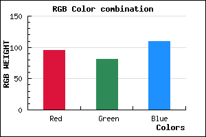 rgb background color #5F516D mixer
