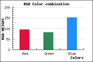 rgb background color #5F5298 mixer