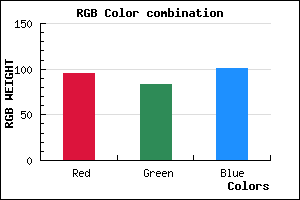 rgb background color #5F5365 mixer