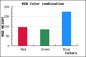 rgb background color #5F53AD mixer