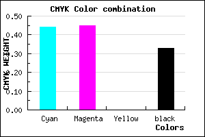 #5F5EAA color CMYK mixer