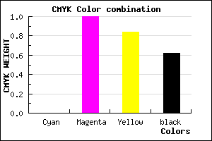 #60000F color CMYK mixer