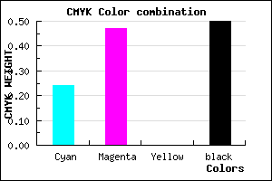 #60437F color CMYK mixer