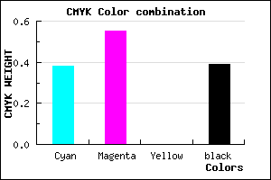 #60469C color CMYK mixer