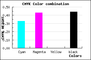 #605290 color CMYK mixer