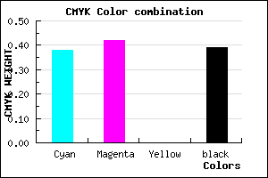 #605A9B color CMYK mixer