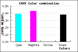 #605A9D color CMYK mixer