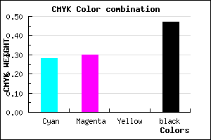 #605E86 color CMYK mixer