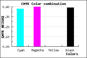 #605E9C color CMYK mixer