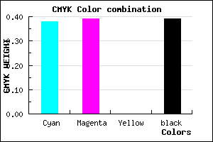 #605F9B color CMYK mixer