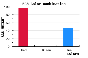 rgb background color #61002F mixer