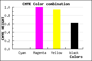 #610006 color CMYK mixer