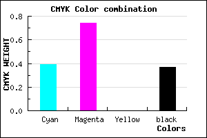 #612AA0 color CMYK mixer