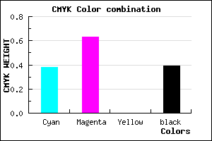 #613A9C color CMYK mixer