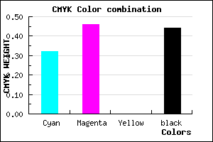 #614D8F color CMYK mixer