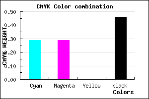 #616189 color CMYK mixer