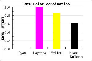 #62000E color CMYK mixer