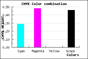 #62488A color CMYK mixer
