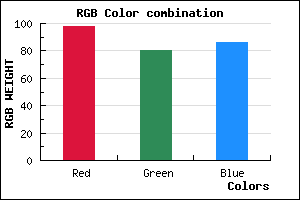 rgb background color #625056 mixer