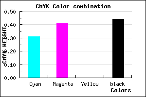 #62548E color CMYK mixer