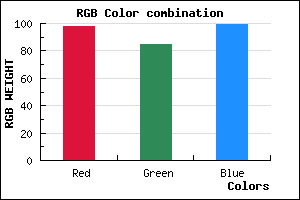 rgb background color #625563 mixer