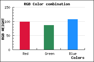 rgb background color #62576B mixer