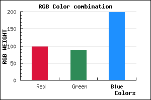 rgb background color #6258C6 mixer