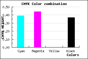 #625AA1 color CMYK mixer
